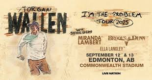 Morgan Wallen Edmonton Saturday 9/13 with Cook County After Party GC (Copy)