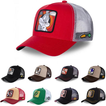 High Quality Brand Anime Cartoon Mesh Hat Trucker Hat