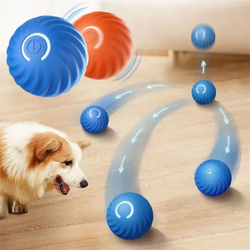 Smart Dog Toy Ball Electronic Interactive Pet Toy Moving Ball USB