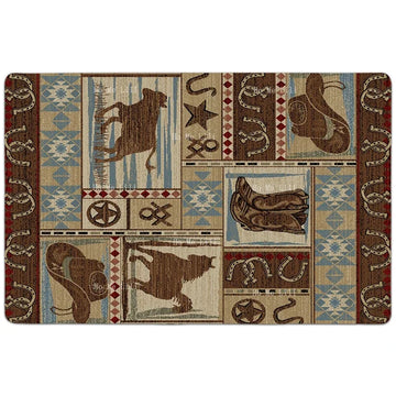 Country Farmhouse Flannel Carpet