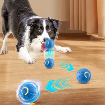 Smart Dog Toy Ball Electronic Interactive Pet Toy Moving Ball USB