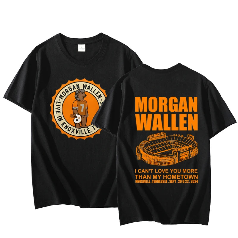 Morgan Wallen T Shirt Tennessee Sept 2024 Tour T-shirt