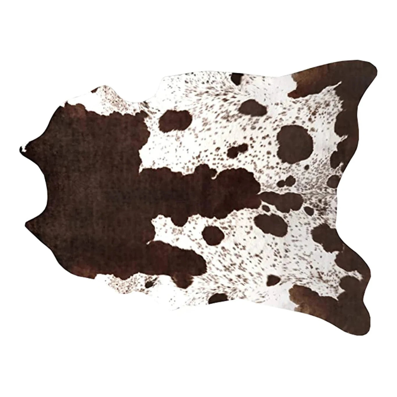 Sheepskin Cow-Shaped Carpet