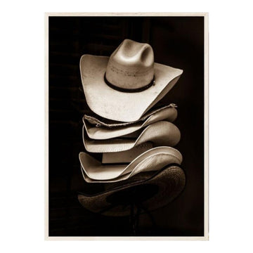 Rustic Western Cowboy Wall Poster